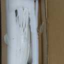 MALACASA Ivory White Dinnerware Set, 12 Pieces - Porcelain Dinner Plates, Dessert Plates and Bowls, Square Flora Pattern (12 Piece(Service for 4))