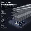 TORRAS Slim Fit for iPhone 13 Pro Case 6.1 Inch, Never Yellowing, Hard PC Ultra Thin Phone Case Super Lightweight Matte Protective, Space Black