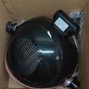 Hooded Hair Dryer, Professional Standing Hair Dryer with Time Setting, Touch Controls and 3 Temperature Settings, Sit Under Hair Dryers for Salon and Home Use (Pink)