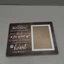 Pet Memorial Picture Frame, Pet Dog Memorial Picture Frame, Pet Cat Photo Frame, Photo Frame Gift for Dog Owners Sympathy for Loss of Pets Photo 4x6Inch12P039