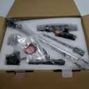 280W Cordless Vacuum Cleaner for Home, Powerful Stick Vacuum with 45min Runtime, Anti-Tangle 1.2L Dust Cup, Rechargeable Wireless Vacuum for Hardwood Floor Carpet Pet Hair (Orange)