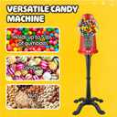 Great Northern Popcorn Gumball Machine with Stand and Coin Bank, Red, 15"