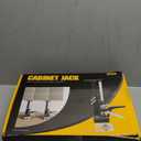 YELLOW JACKET Cabinet Jacks 2 Pack for Installing Cabinets, Labor Saving Arm Jack with 360 LBS,0 to 23.4 inches, 3rd Hand Support System, Drywall Lift, Hand Lifting Jack Tool