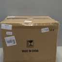 Patelai Set of 6 Clear Glasses 13.5 oz Water Goblet Glass Stemmed Water Glasses for Juice Beer Tea Milk Cold Beverages Drinks Dishwasher Safe