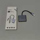 USB C to Dual HDMI Adapter 4K@30Hz, KOZYC USB C Hub Multiport Adapter with 2xHDMI, USB 3.0, 100W PD, Support USB C to HDMI Splitter Extended Display for MacBook Pro (MST Is Not Supported On MacOS)