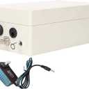 CHENJIEUS Milking Vacuum Pump Pneumatic Pulsator 12V Electric Milking Machine Accessory Vacuum Pump Milking Machine Parts Cow Milking Machine Parts for Donkey Sheep Cow Horse Vacuum Pump