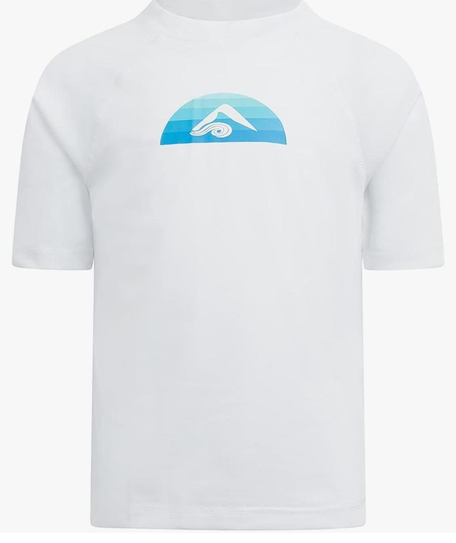 Kanu Surf Boys Haywire UPF 50+ Sun Protective Rashguard Swim Shirt, Size 8