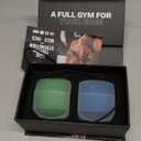 Jawzrsize Pop N Go and Custom Fit Jaw Enhancer Bundles- Jaw, Face, and Neck Exerciser and Toner