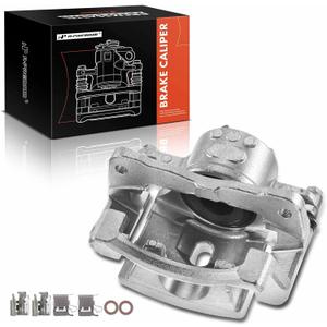 A-Premium Disc Brake Caliper Assembly with Bracket Compatible with Lexus & Toyota Models - CT200h 2011-2017, Corolla, Prius, Prius Plug-In, Prius Prime, Prius AWD-e - Front Left Driver Side