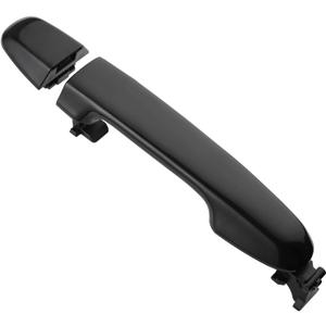 Exterior Door Handle Front Right Passenger Side Compatible with Toyota Camry 2012 2013 2014 2015 2016 2017, Smooth Black
