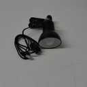 RONG&LAN Clip lamp,360 Rotation Clip on Lamp Portable Book Reading Light,Clamp on Desk/Table/Bunk Bed/Cupboard Home Lighting, (Desk lamp,Seven Colors for Your Choice) (Black,2)