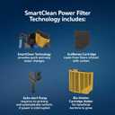 Aqueon SmartClean Power Filter with EcoRenew Filter Cartridge, Quick and Easy Water Changes, Quiet Operation, Adjustable Flow, for 30-50 Gallon Freshwater and Saltwater Aquariums, Large