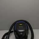 Aircliff Piwosa Canister Vacuum Cleaner, 17KPA Suction Vac for Carpets/Hard Floors, Lightweight Bagless Canister Vacuum with HEPA, 2 Motor System, and 3 Cleaning Tools (Black)