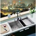 Starstar 18.875" Stainless Steel Colander For Kitchen Sink