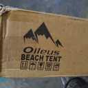 X-Large 4 person UV Beach Tent with 6 Sand Pockets, Pink