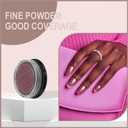 Artdone 16 Colors Chrome Nail Powder, Iridescent Aurora Powder Metallic Mirror Effect Pigment Pearlescent Mermaid Pigment Pearl Glitter Dust Kit, Nail Art Decoration, Resin Craft