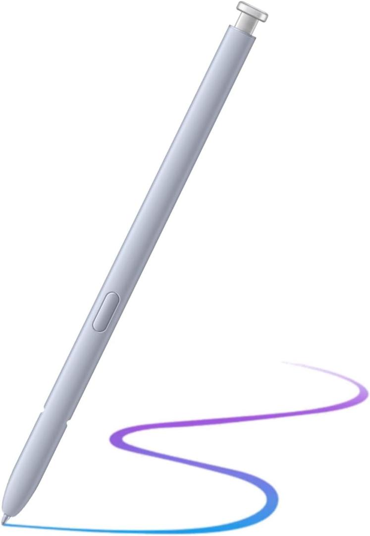 S25 Ultra S Pen Replacement for Samsung Galaxy S25 Ultra Stylus Pen, Light Silver S Pen for S25 Ultra Pen with 5 PCS Tips/Nibs Replacement (Light Silver)