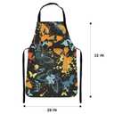 Bribay Apron with Pockets, 32x28 inch, for Women Men Spring Summer