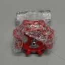 3/4" NPT Stainless Steel B-Type Globe Valve, Accurately Adjust Flow Rate Heavy Duty Threaded Manual Rotary Sluice Shut-off Valve for Water, Oil, Gas, Industrial Piping, and HVAC Systems (3/4", DN20)