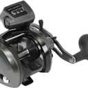 Okuma Convector Low Profile Line Counter Graphite Frame Trolling Reel (One Size)
