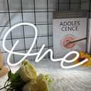 One Led Neon sign,1st Birthday Neon Light with USB Interefece,One Led Light for Birthday Party,Gifts,Baby Decor,Wedding