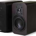 Micca RB42 Reference Bookshelf Speaker with 4-Inch Woofer and Silk Tweeter (Dark Walnut, Pair) 