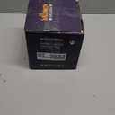 DomKom 8 FT Long Halloween Inflatable White Pumpkin Built in Colorful LED Lights, Holiday Blow up Yard Decoration for Halloween Party Outdoor, Garden Yard Lawn Decor