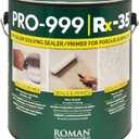 Roman PRO-999 Rx-35 Wallpaper Primer and Sealer - Bonding Primer for Wallcoverings and Home Improvement, Water-based - 1 Gallon, Clear