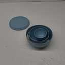 3 PC Light Blue Melamine Bowl And Set