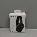 Sony ZX Series Wired On-Ear Headphones with Mic, Black MDR-ZX110AP