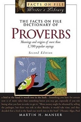 The Facts on File Dictionary of Proverbs (Writers Library)