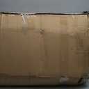 VASAGLE 2-Tier End Table, Side Table with Bottom Shelf, Nightstand for Small Spaces, for Living Room, Bedroom, Farmhouse Style, Rustic White and Honey Brown ULET235W01