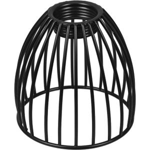 Uonlytech Metal Bird Cage Lampshade Set of 2 Small Drum Lamp Shades for Table and Floor Lamps with Diy Design Cozy Home Lighting Covers