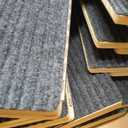 Dog Ramp for Bed - Foldable Small to Large Dog Ramp for Couch - 6 Adjustable Height from 12" to 24" - Stairs with High Traction Mat - Wooden Ramp for Dogs to Get on Bed Couch Car Up to 200LBSWalnut