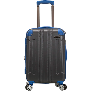 Rockland London Hardside Expandable Luggage with Spinner Wheels, Grey, Carry-On 20-Inch