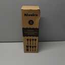 Riveira 9 Pieces Teak Wooden Spoons For Cooking  Premium & Durable Organic Teak Wooden Cooking Utensils  Non Stick Wooden Spatula For Cooking  Non Toxic Utensil Set With Holder & Spoon Rest