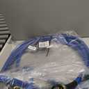 BLENDLITE 5/8" Hot/Cold Water Hose 15ft, -50 To 190 Heavy Duty,Flexible,Burst 600 Psi 3/4" Brass Fittings with Swivel Grip Handle for Outdoor,Yard, Farm, Blue