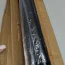 2 Pack Black Long Tension Curtain Rod 41-146 Inch Outdoor Tension Shower Curtain Rod No Drilling for Window Patio No Slip Spliced Telescopic Design Easy to Install Never Rust Diameter 1.26 Inch