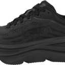 HOKA Women's Bondi 9 Sneaker (8, Black/Black)