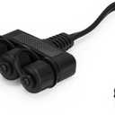 Aquascape 98489 3-Way Quick-Connect Pond, Garden and Landscape Lighting Splitter Black