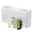 Newhouse Hardware Hardwired Chime Kit with 16-Volt/30VA Transformer and Surface-Mount White Button