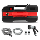 Water Pump Compatible with Makita 18V Battery, Electric Garden Pump, Wireless Portable Self-priming Pump for Garden Pool Pond Aquariums (Tool Only, No Battery) (Red)