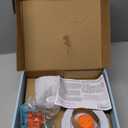 Make It Real Mini Pottery Studio - 26-Piece DIY Pottery Kit with Mess-Free Air Dry Clay - Create 10 Miniature Projects, Beginner to Master Levels - Innovative Centering Tool - Great for Kids Ages 8