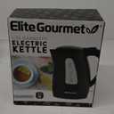 Elite Gourmet EKT8690 1.7L Electric Tea Kettle 1500W Hot Water Heater Boiler BPA-Free, Fast Boil, Water Level Window and Auto Shut-Off, Black