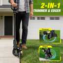 HEINPRO Cordless String Trimmer Compatible with Dewalt 20V MAX Battery, 12-Inch Electric Weed Wacker, Auto Line Feed, Weed Eater Battery Powered Grass Trimmer, w/ 6 Line Spools, Black(Tool Only)