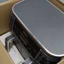 Ninja DZ201 Foodi 8 Quart 6-in-1 DualZone 2-Basket Air Fryer with 2 Independent Frying Baskets, Match Cook & Smart Finish to Roast, Broil, Dehydrate & More for Quick, Easy Meals, Grey