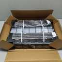 T1 Garden Tool OrganizerWith Lockable WheelsHeavy Duty Garage Tool Storage for YardShedOutdoor and LawnFreestanding Tool Organizers and Storage UP to 50 ToolsBlack with Anti-Tip Device