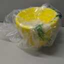 Plant Pot Set of 5, 10" Outside Diameter Flower Pots, 8.5" Inner Diameter Plant Planters with Drainage Hole, Durable Garden Pots Perfect for Indoor & Outdoor Plant Planting, Decor, Yellow