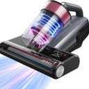 Jimmy Mattress Vacuum Cleaner, Bed Vacuum Cleaner with UV Sanitizing & HEPA Filter & Ultrasonic, Hot Wind and Air Purification, 15Kpa 500W Handheld Vacuums for Bed, Couch, Sofa, Crib (BX8-Corded)