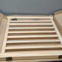 YOCAN Paint-Free Wood FreeStanding Pet Gate for Dogs,Wooden Dog Gates for Doorways, Stairs,The House, Dog Fences Indoor Puppy Gate-2 Panel H:23